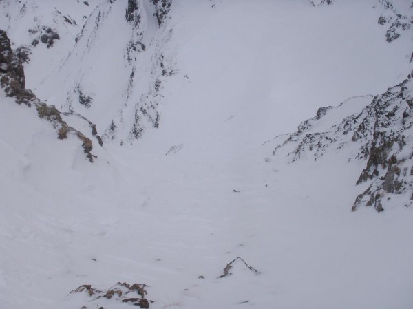 #7 notre couloir de descente : C notre couloir de descente : C'est par là qu'on rentre