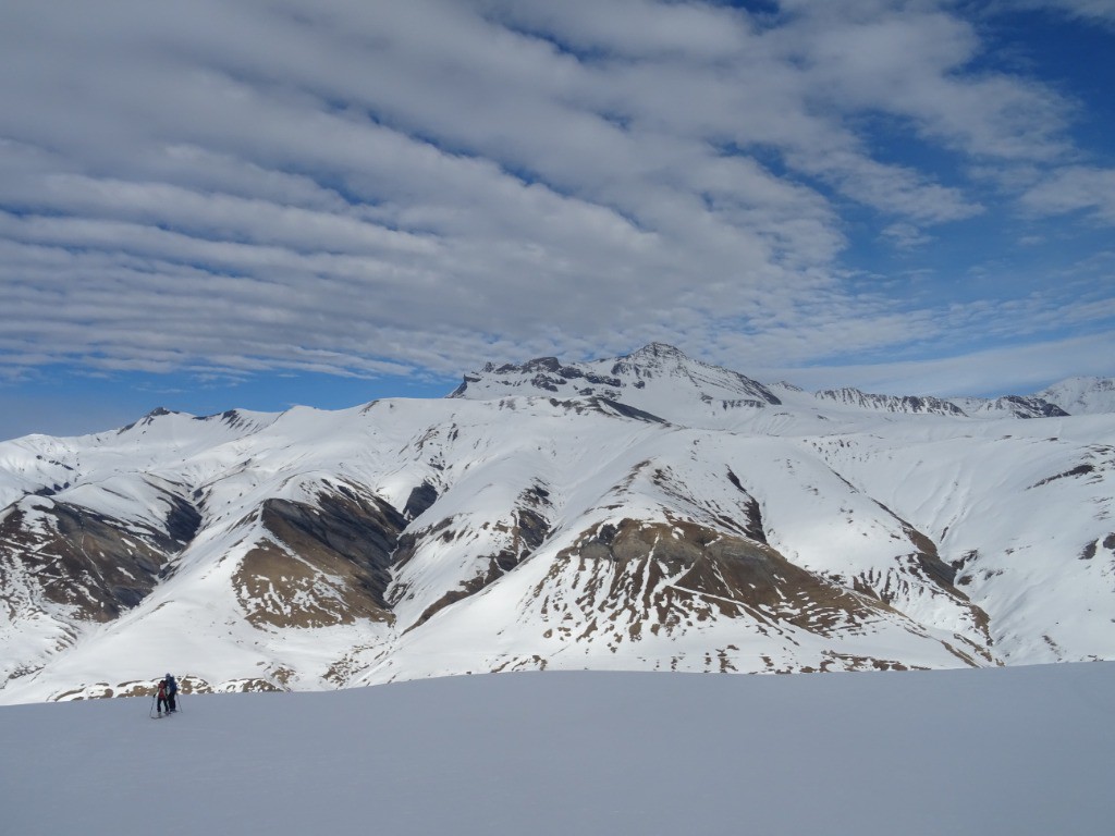 Dernière montée, ca se couvre un peu. 