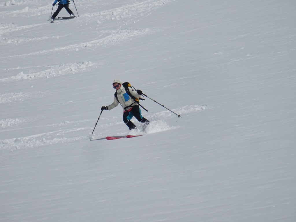 Anaïs fait parler la poudre, Kelly, le chasse neige :)