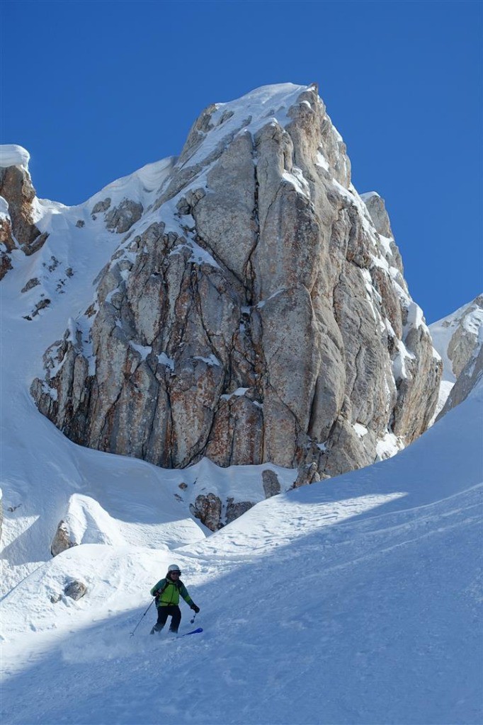 J6 : dans le couloir nord du Tunc Dagi