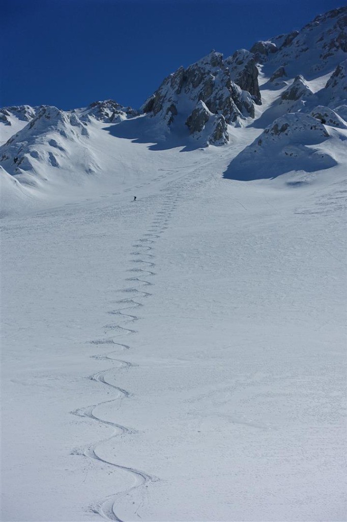 J6 : la belle face nord du Tunc Dagi, beau cadre et belle neige !