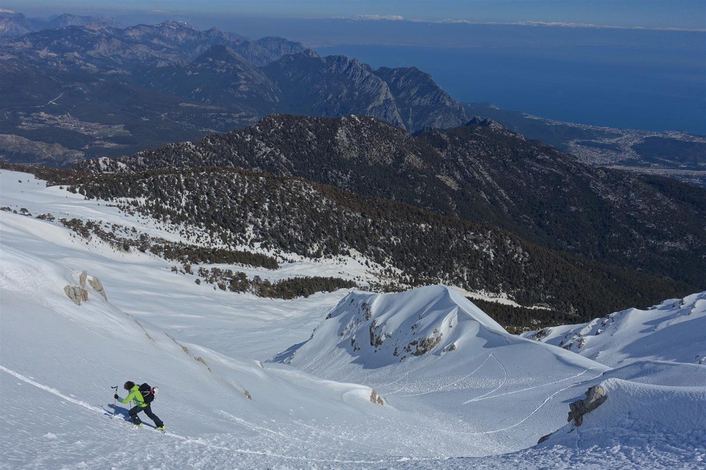 J5 : remontée versant nord-est du Tahtali