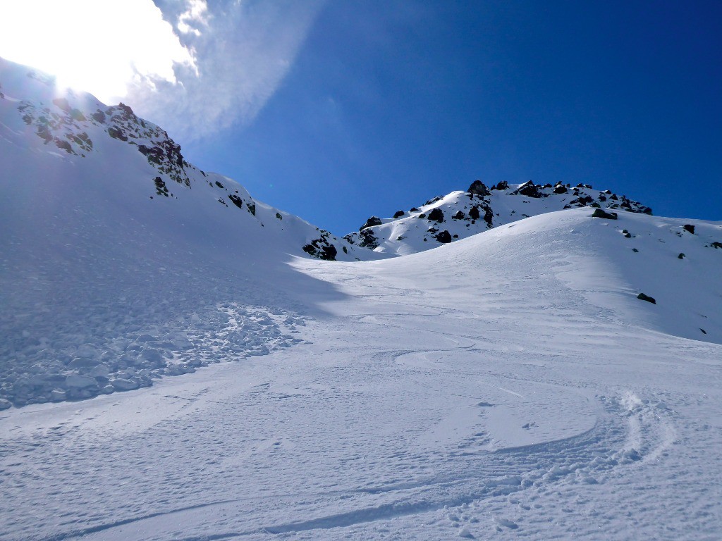 Bonne descente 2 (avec qqs glaçons avant d'arriver sur les pistes