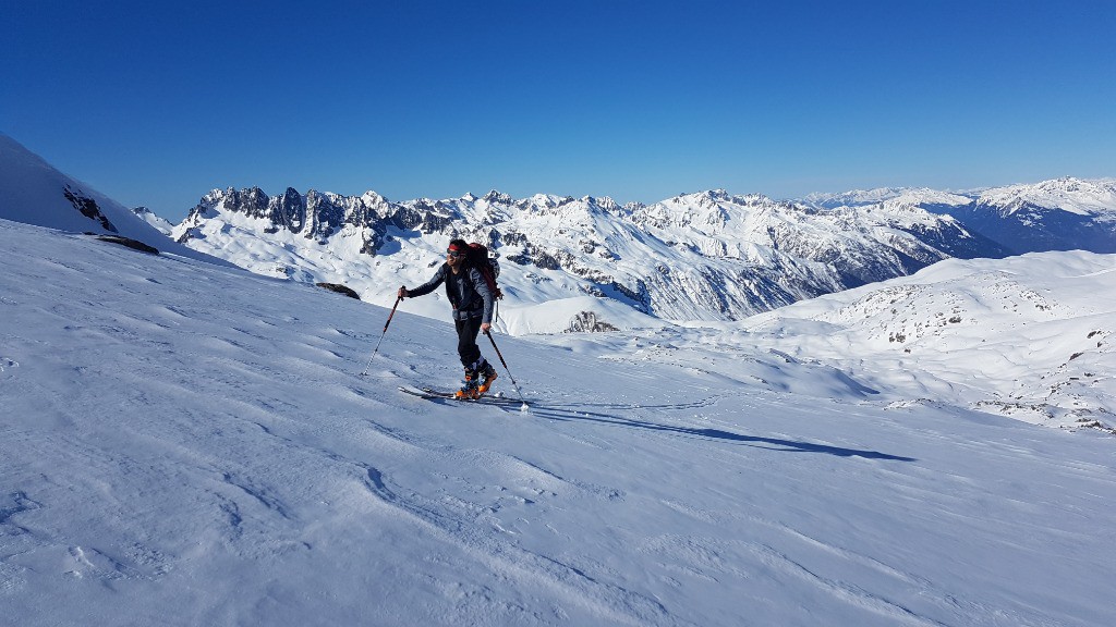 Yann sur fond de Belledonne