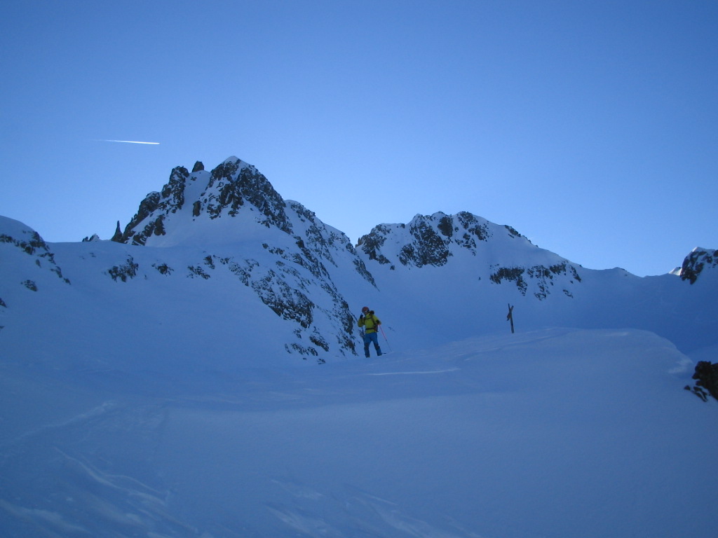 Col du Villonet, pas mécontent d'en voir la fin.