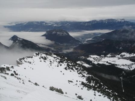 #1 Chamechaude vue du sommet : Pas si mal les conditions finalement... Chamechaude vue du sommet : Pas si mal les conditions finalement...