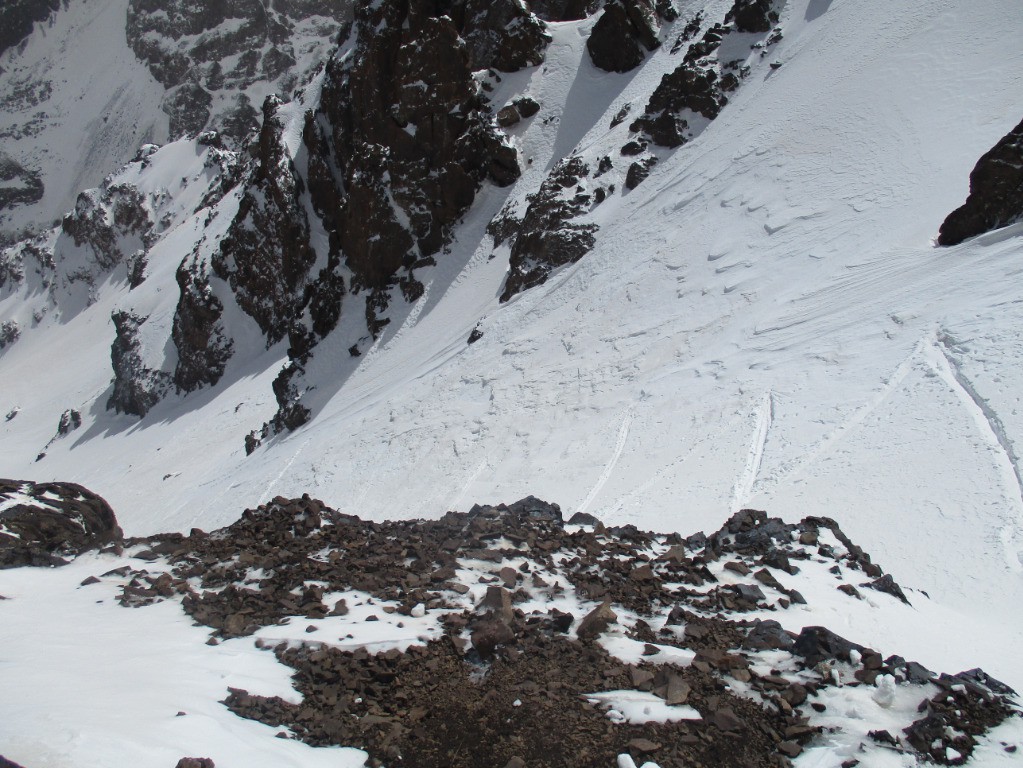 #2 Couloir des clochetons, en face du refuge Couloir des clochetons, en face du refuge