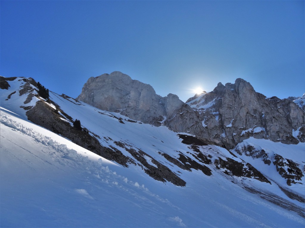 très belle face Nord!