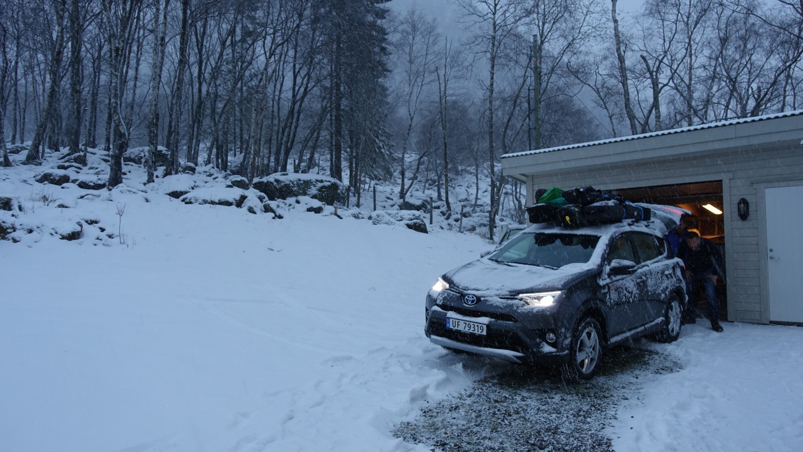 #92 C C'est le départ sous la neige