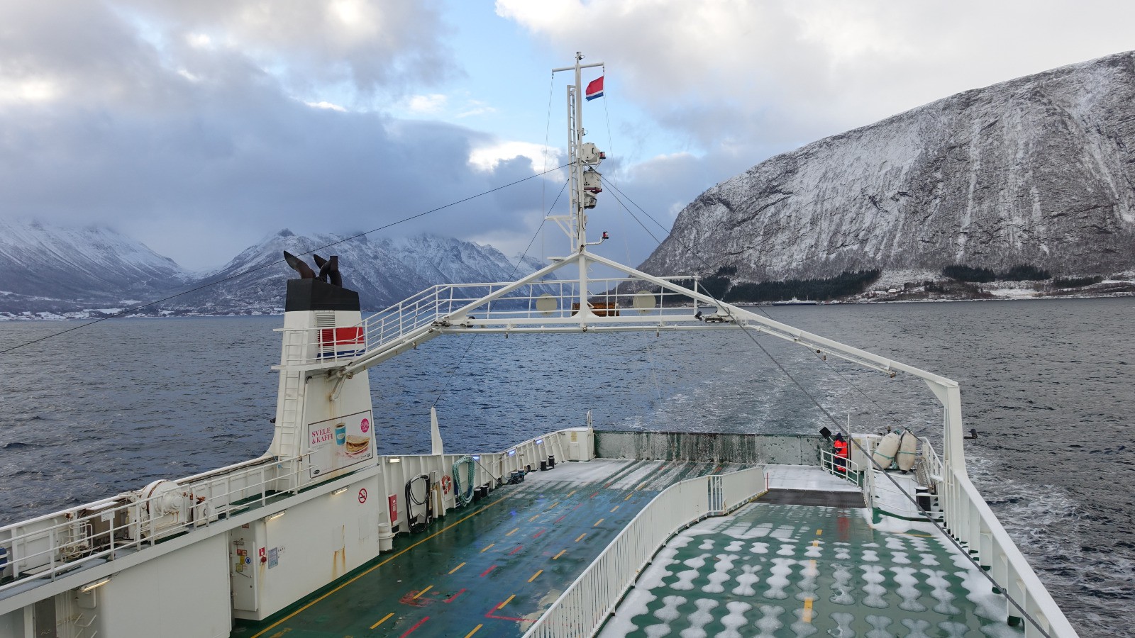 #93 Traversée en ferry vers Alesund Traversée en ferry vers Alesund