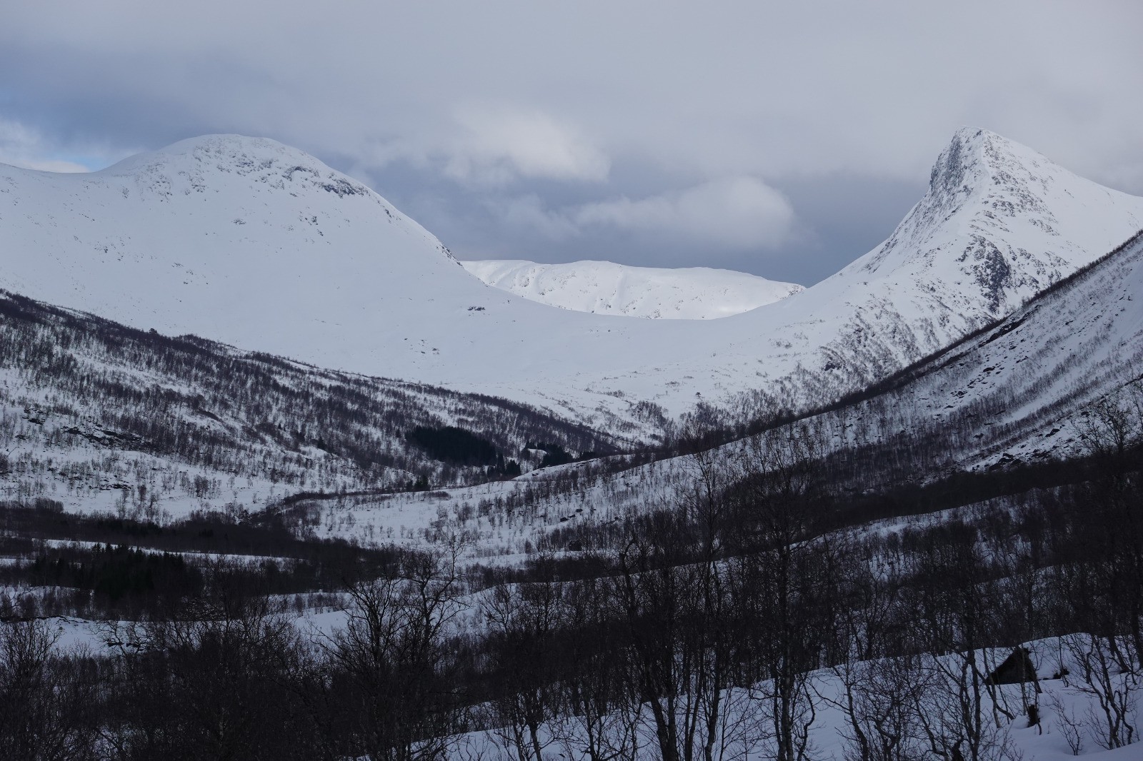 #74 Panorama sur le fond de la vallée et notamment le Holtafjellet Panorama sur le fond de la vallée et notamment le Holtafjellet