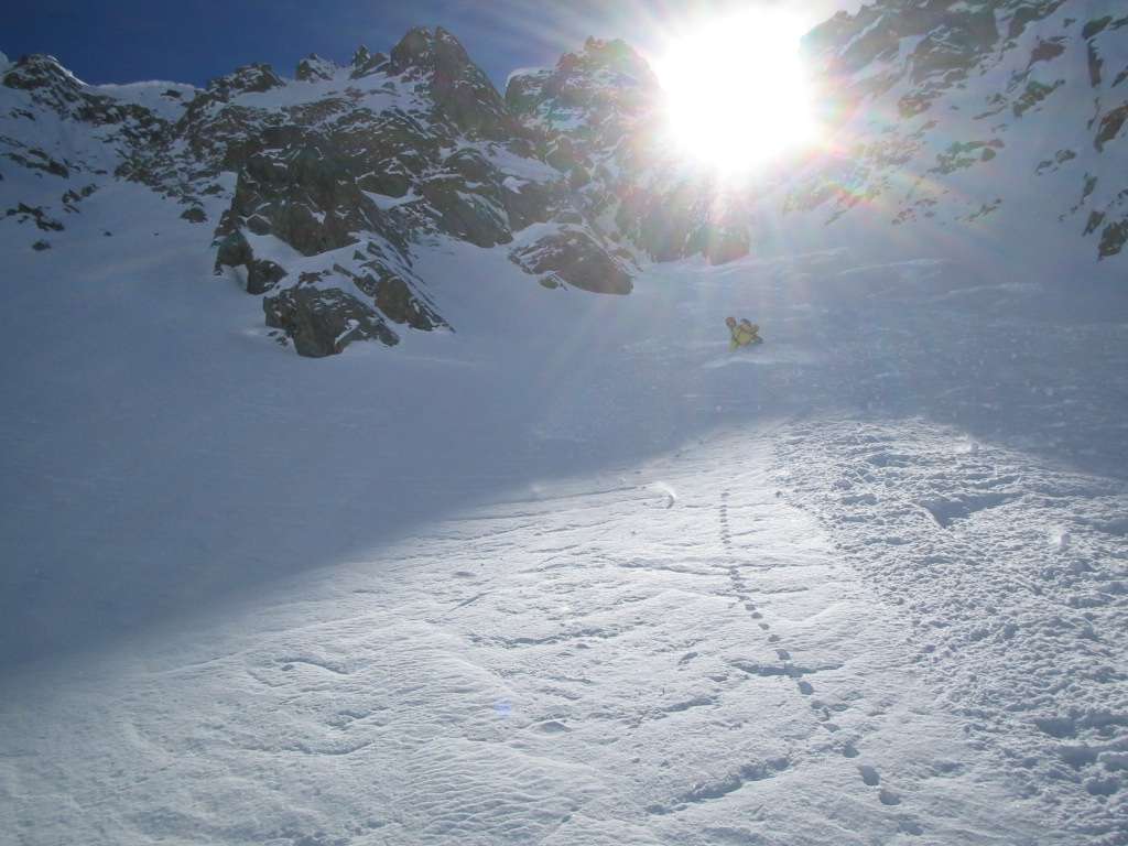 C'est trop pour un seul homme cette neige!