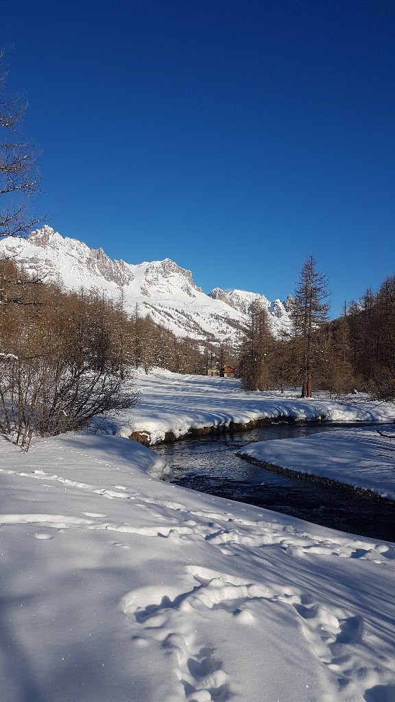 Objectif en vue depuis le pont de la Souchère