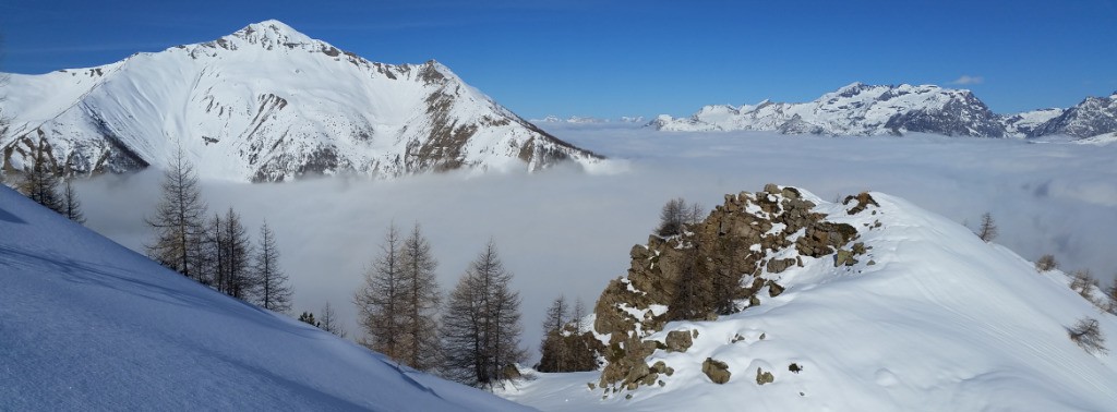 Mer de nuages sur le champsaur