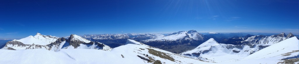 Panoramique depuis La Rama