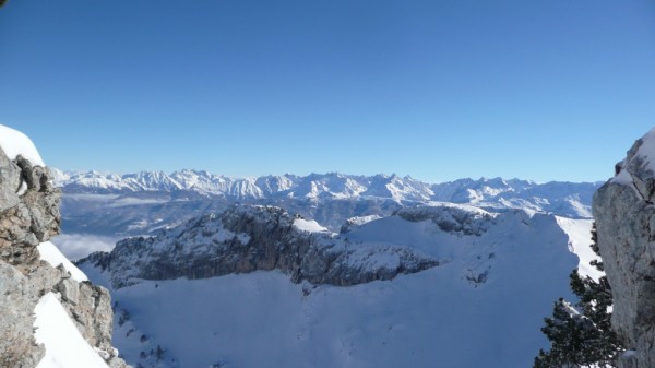 #4 Lances de Malissard : une belle vue à la sortie du couloir Lances de Malissard : une belle vue à la sortie du couloir
