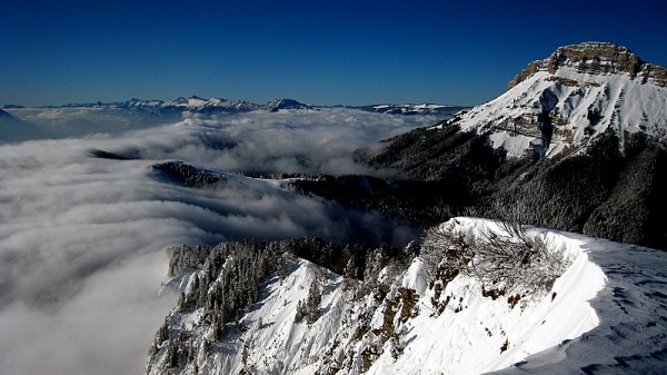 #5 Chamechaude : sur fond de Vercors Chamechaude : sur fond de Vercors