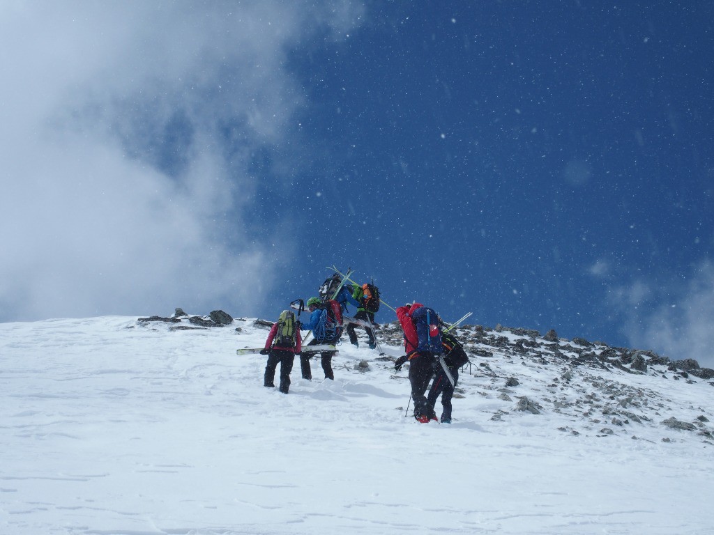 #8 J1 : Sommet du Petit Vallon rejoint à pieds J1 : Sommet du Petit Vallon rejoint à pieds