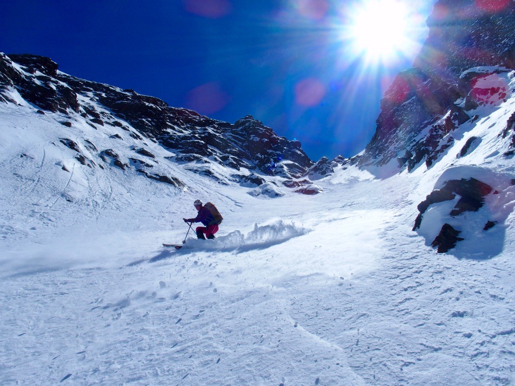 neige dure bon grip ;) pour Maud