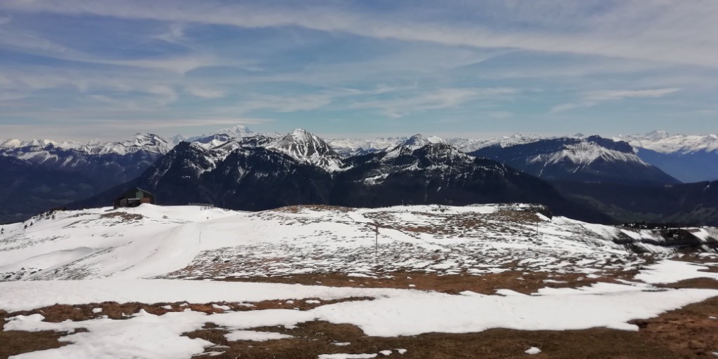 #3 Etat des lieux de l Etat des lieux de l'enneigement. Ca passait encore nickel ce jour !