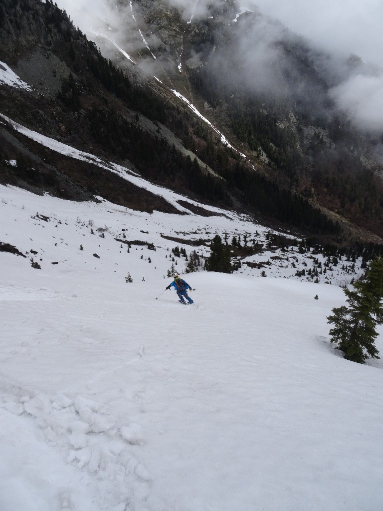 Névés à 1700m