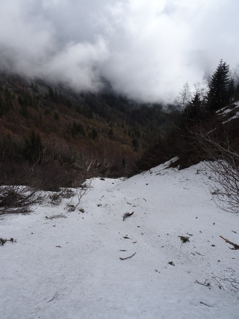 Ca descend à 1500m dans cette grosse avalanche