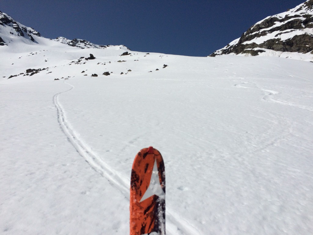 #1 La neige porte assez bien à la montée La neige porte assez bien à la montée