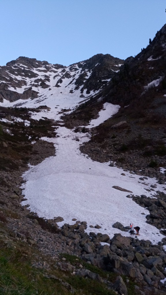 #14 Fin du ski, un peu en dessous de 1800m Fin du ski, un peu en dessous de 1800m