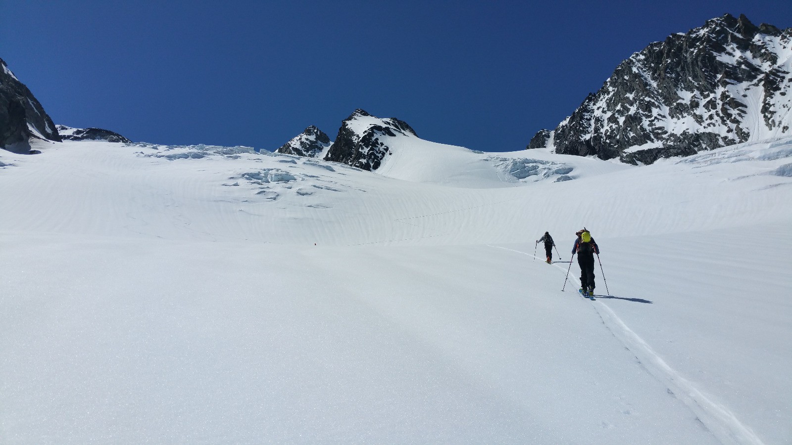 #6 Bon, ben faut remonter maintenant. Glacier bien bouché Bon, ben faut remonter maintenant. Glacier bien bouché