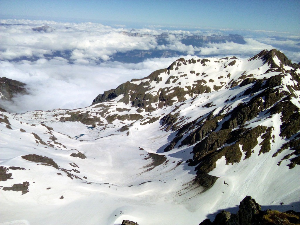 Lac Blanc et Rocher de l'Homme