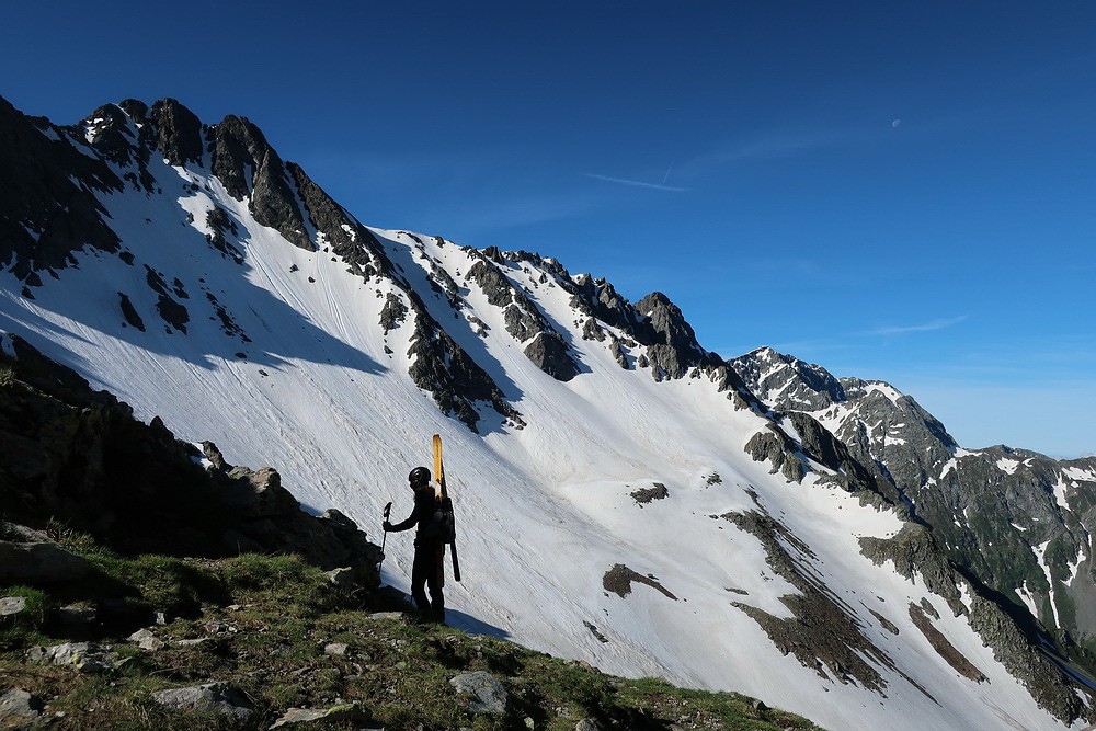 Vue sur la suite depuis le Col de la Mine de Fer...