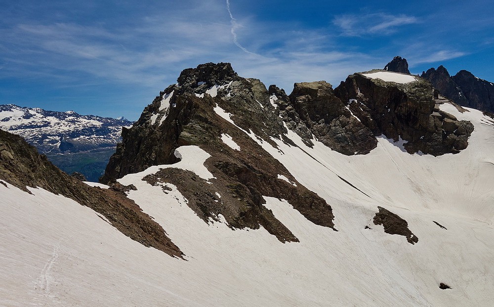 Les arêtes de Roche Noire...