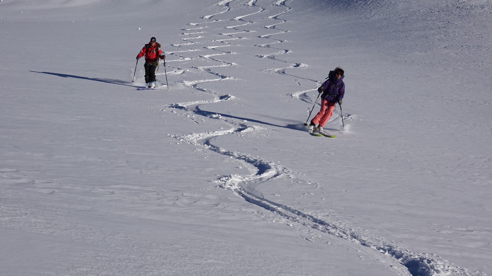 #20 Excellente poudreuse sous Gobba di Rollin Excellente poudreuse sous Gobba di Rollin