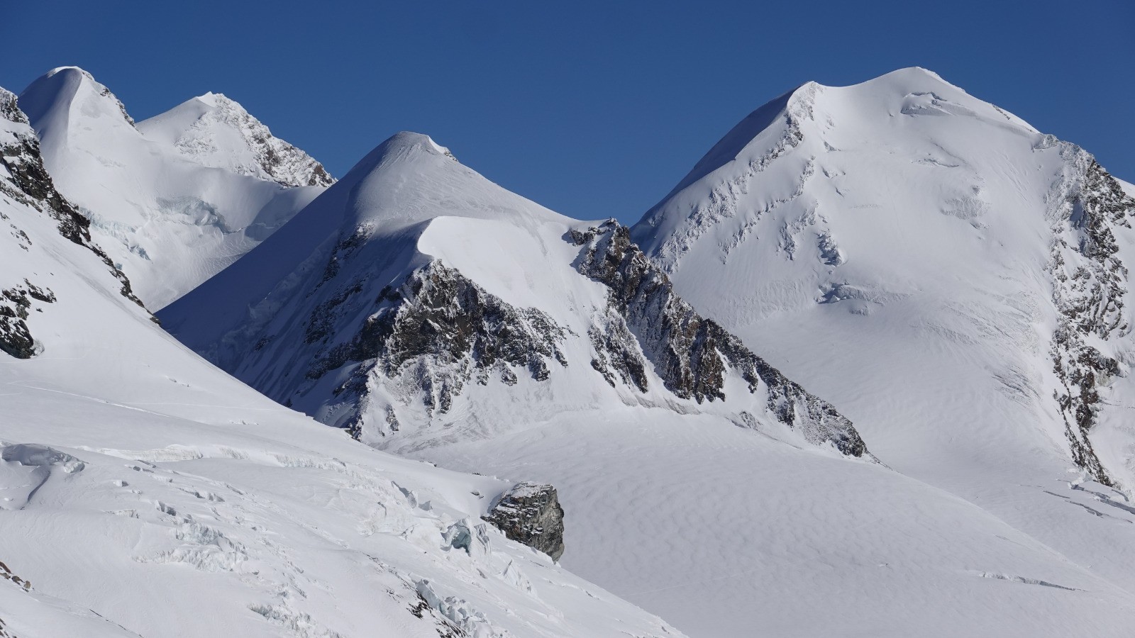 #13 Lyskamm, Parrot, Pollux et Castore Lyskamm, Parrot, Pollux et Castore