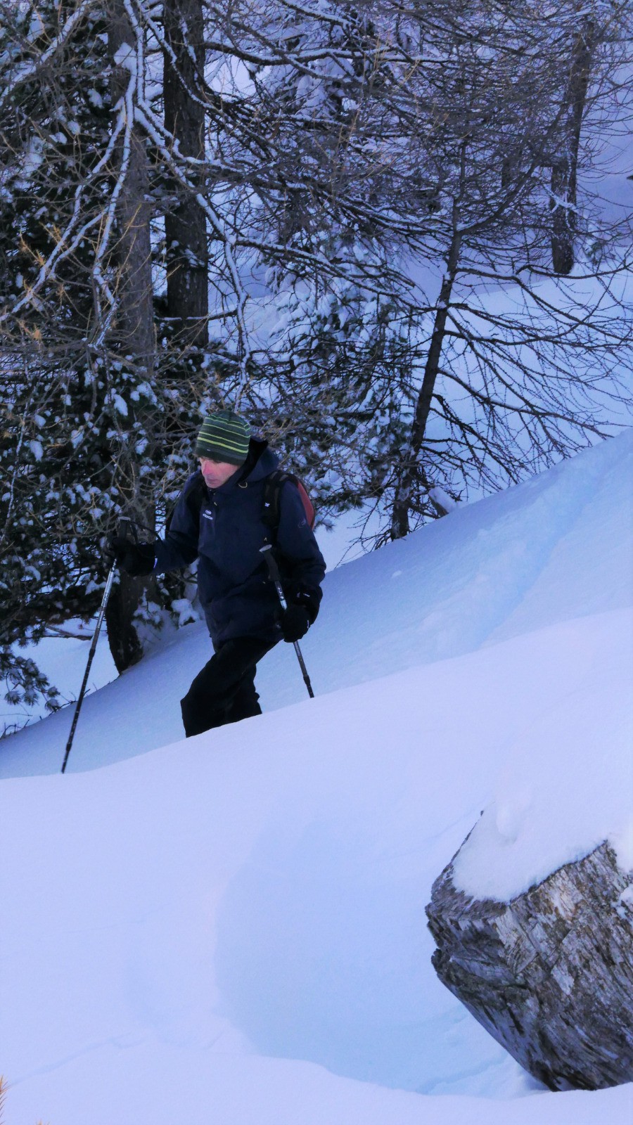 A la sortie de la combe péteuse.