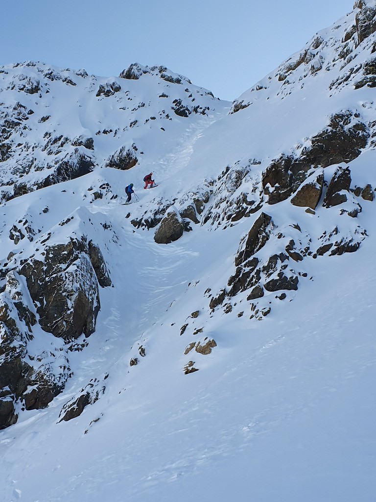 #17 Zoom passage eperon - couloir final Zoom passage eperon - couloir final