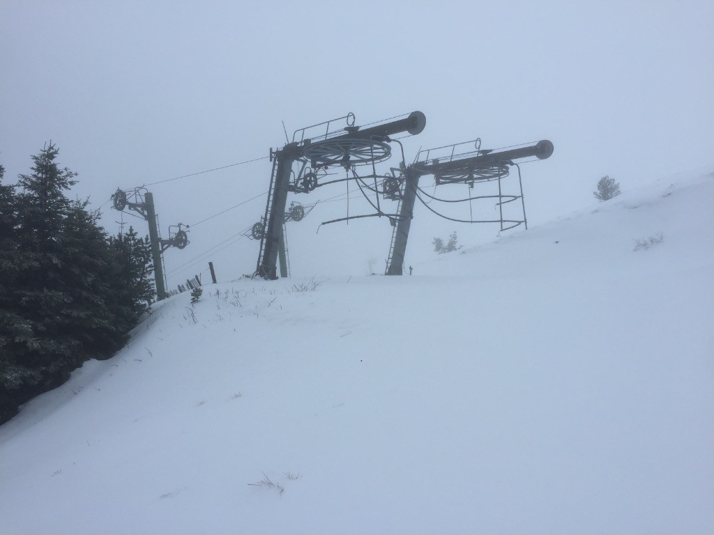 #5 Pas de givre sur les téléskis ... Pas de givre sur les téléskis ...
