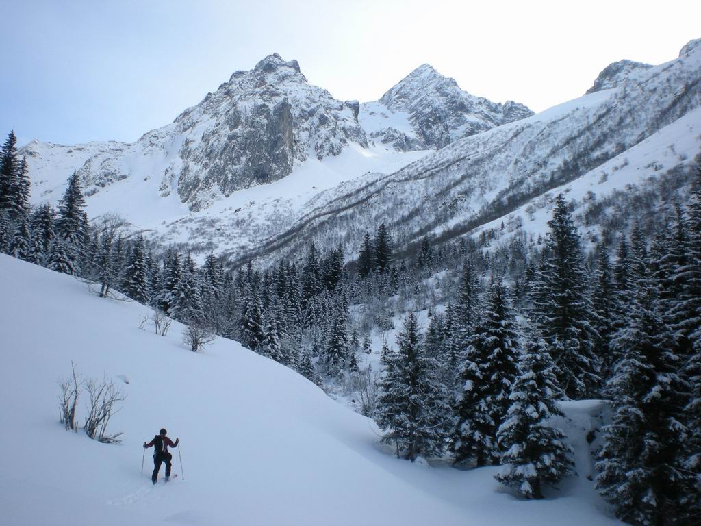 Pointes du Mouchillon : ça brasse dans la combe madame.