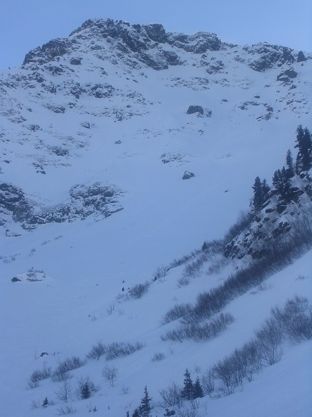 #6 Gd Colon face nord : Voilà la voie de descente.un seul mot superbe Gd Colon face nord : Voilà la voie de descente.un seul mot superbe