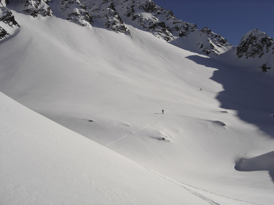#3 vers 2400m : L vers 2400m : L'approche est bien longuette...