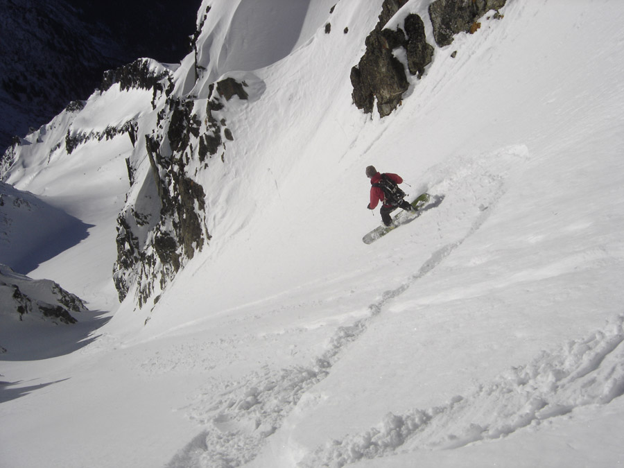 #7 milieu du couloir : Jabby poursuit la descente, les virages sont bons milieu du couloir : Jabby poursuit la descente, les virages sont bons