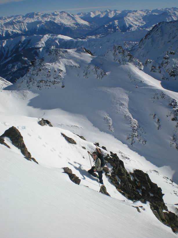 #3 Rocher d Rocher d'Arguille : zous arrive.