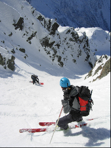 #10 Couloir (haut) : Olivier envoie sous l Couloir (haut) : Olivier envoie sous l'oeil de Manu