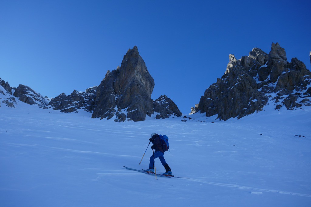 Jour 4 - C'est parti pour le couloir N du Bec Roux