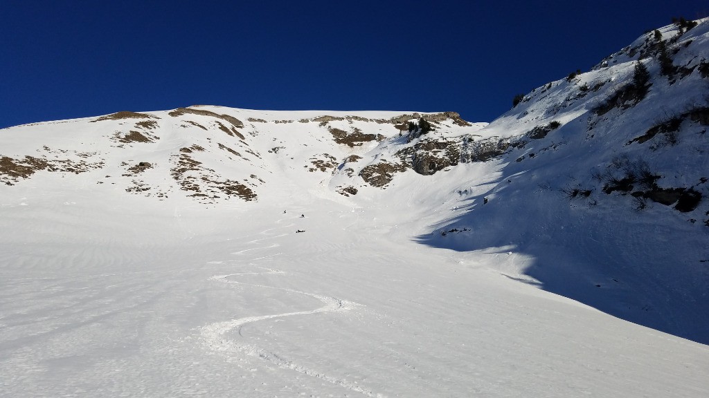 Descente de la Combe des Nants