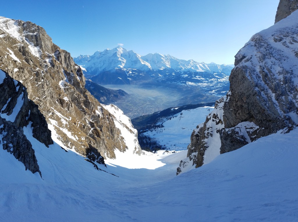 La récompense. Le couloir à l'air tout à fait fréquentable !!