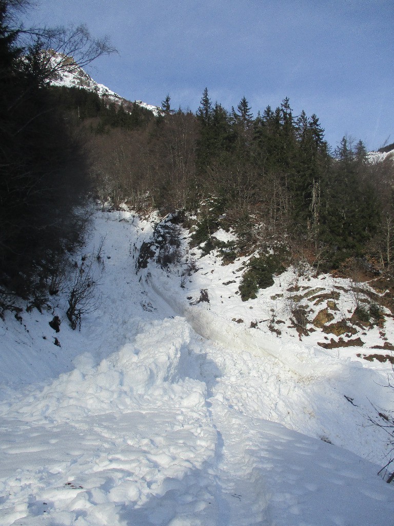 #2 Coulée d Coulée d'avalanhe sur la route