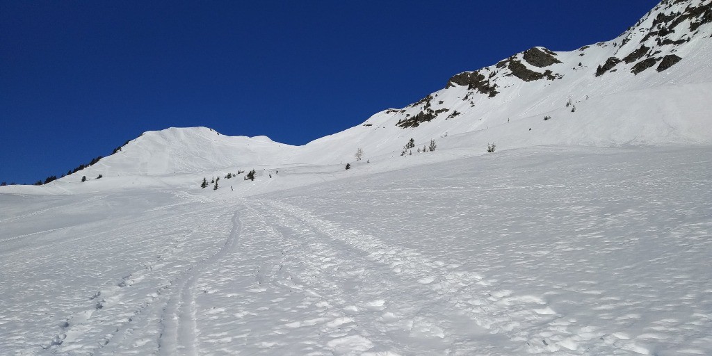 Montée depuis les Chalets de Chailloux