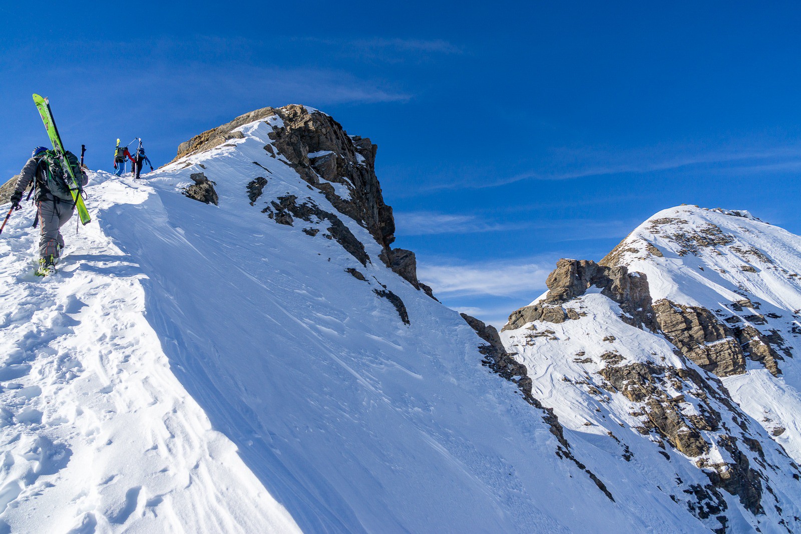 #16 Arête terminale et Terrasse au fond Arête terminale et Terrasse au fond