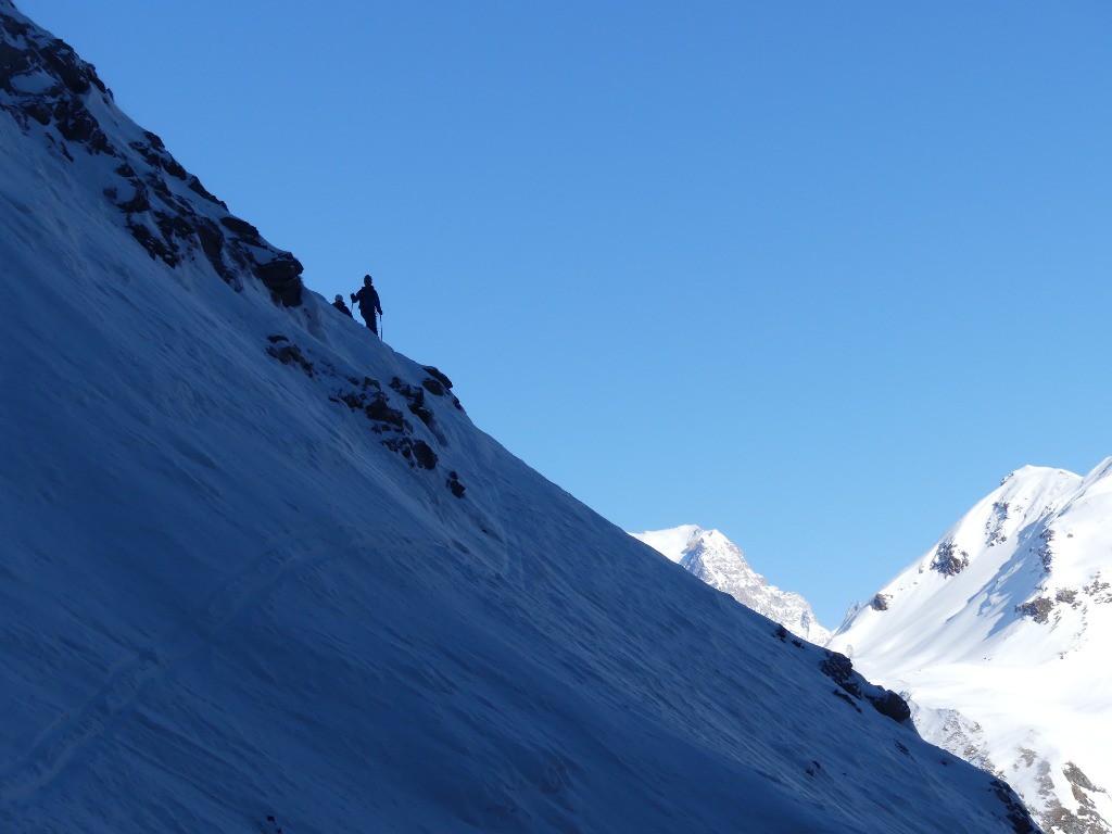 la jonction qui permet de rejoindre le Grand couloir final